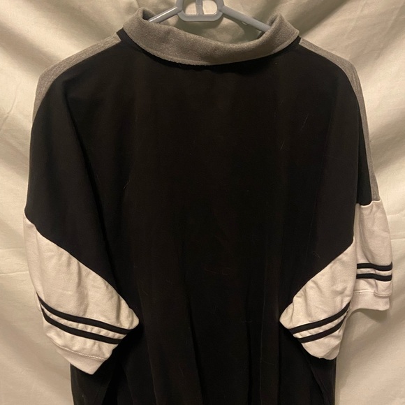 Justin Blake, golf polo, 4x, black and white, plus size, big and tall - Picture 3 of 9